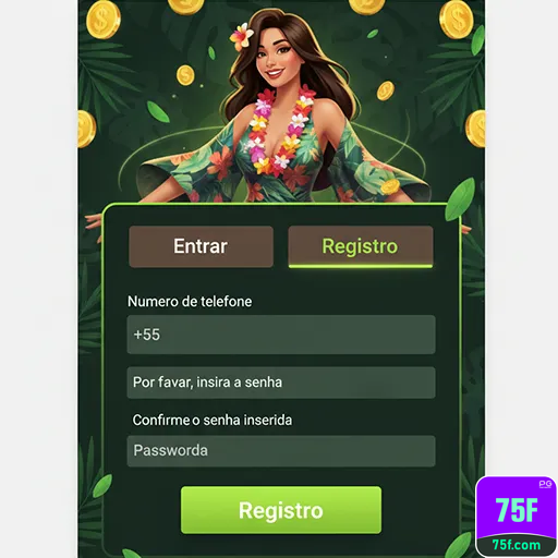 Registro no 75f.com: Comece Seu Caminho de Vitórias